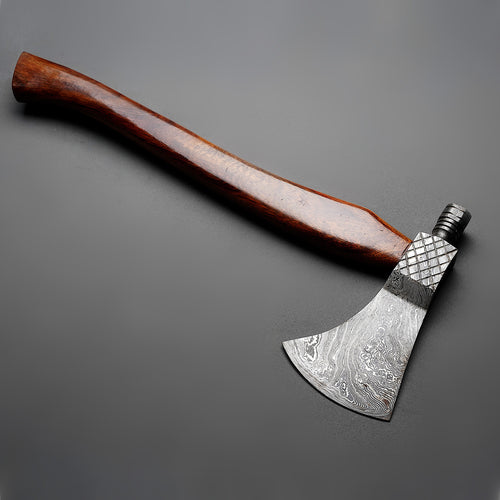 Damascus Steel Axe Arham Cutlery 