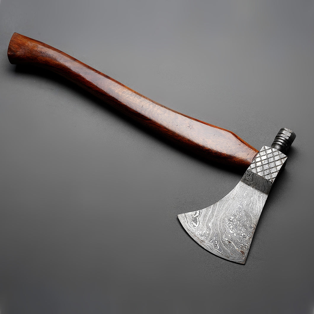 Damascus Steel Axe Arham Cutlery 
