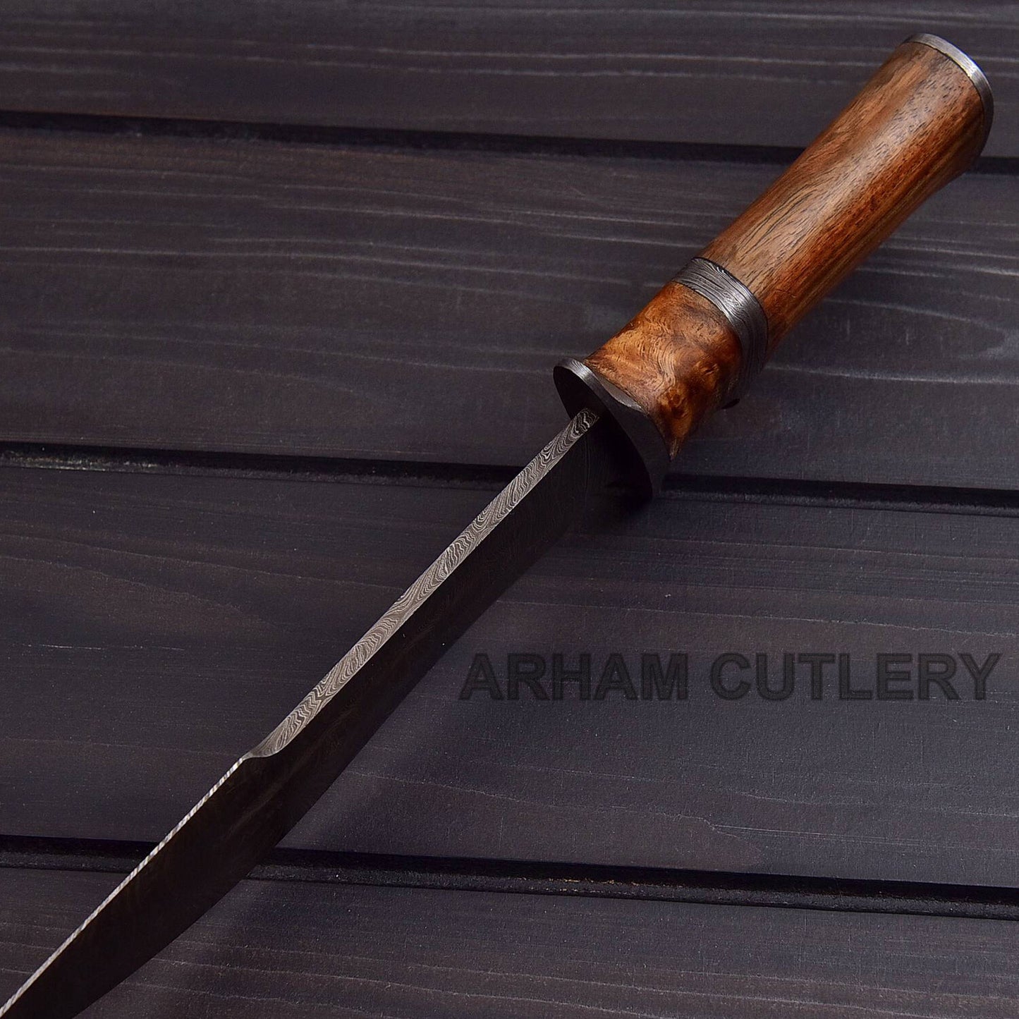 Custom Handmade Damascus Steel Knife Arham Cutlery 