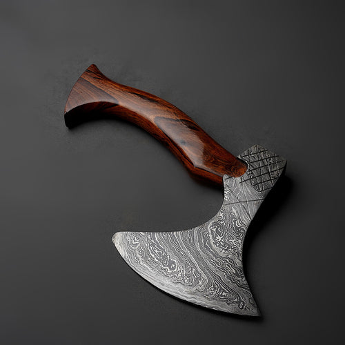 Damascus Steel Axe Arham Cutlery 