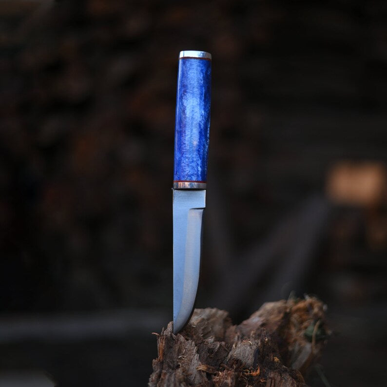 Antique Puukko Knife: Puukko Blade | Handcrafted Scandinavian Traditional Finnish Design | Hunting Knife | Christmas Gift | Best Men Gift