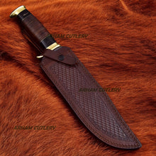 Lade das Bild in den Galerie-Viewer, Hand forged Crocodile Dundee Bowie Knife Arham Cutlery
