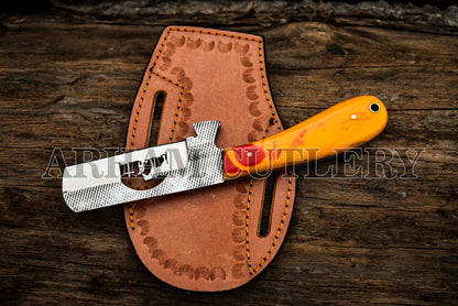 Praying Cowboy Knife
