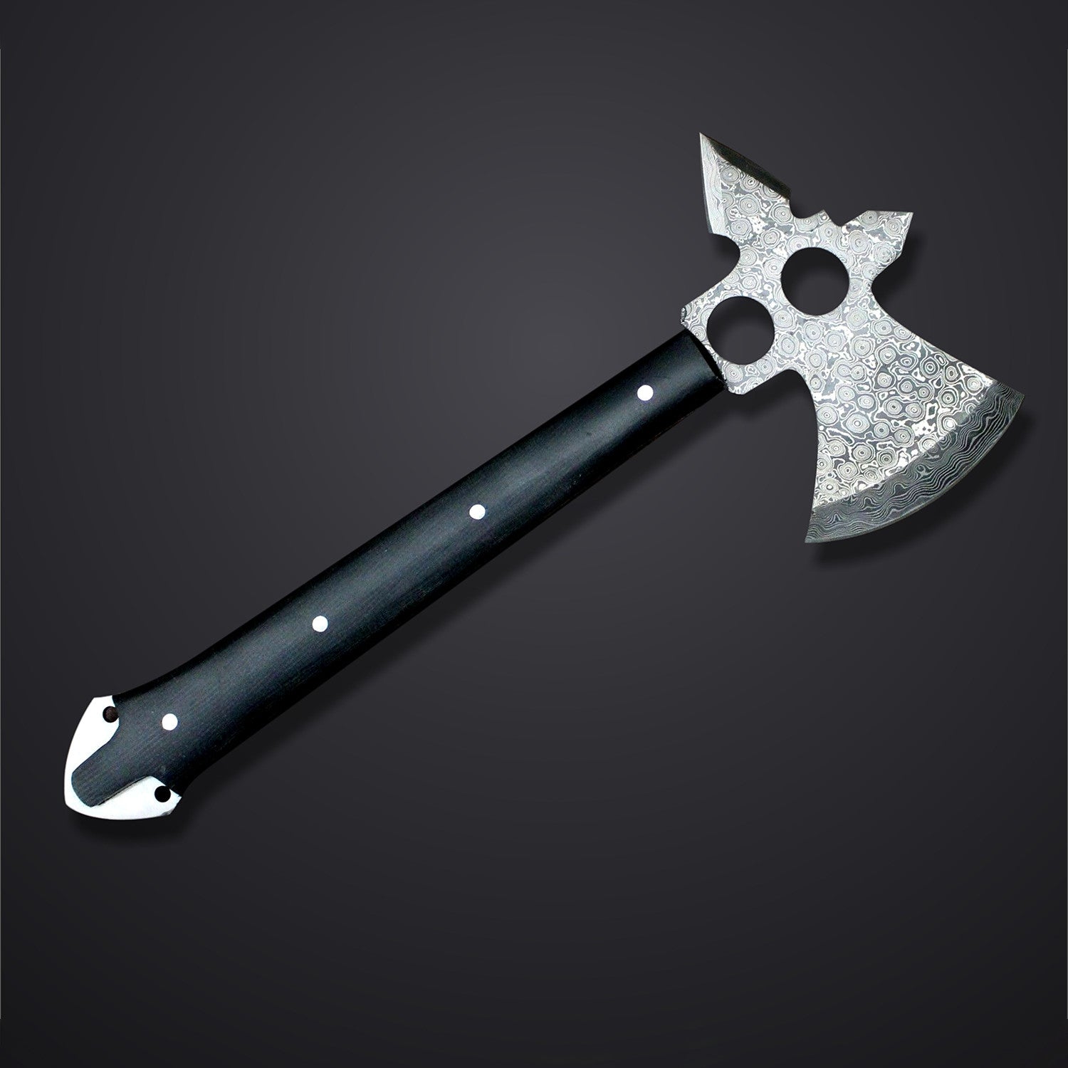 Hand Forged Damascus Steel Axe Arham Cutlery 