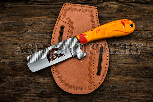 Praying Cowboy Knife