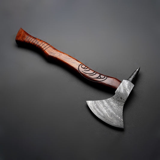 Damascus Steel Axe 
