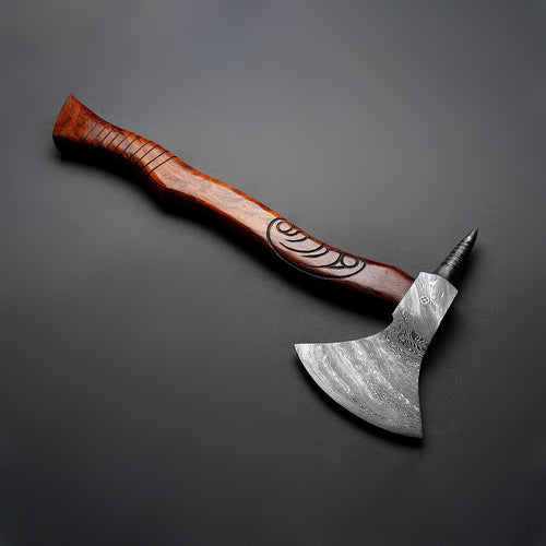 Damascus Steel Axe 
