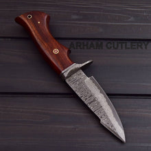 Load image into Gallery viewer, Damascus Steel Knife Arham Cutlery 
