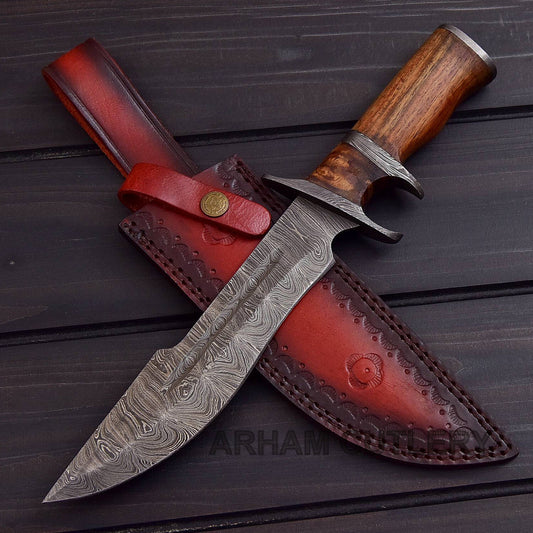 Handmade Damascus Steel Knife 