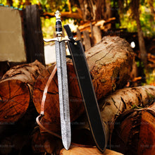 Cargar imagen en el visor de la galería, Handmade Damascus Sword - Arham Cutlery
