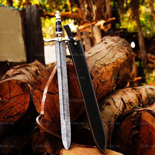 Handmade Damascus Sword - Arham Cutlery