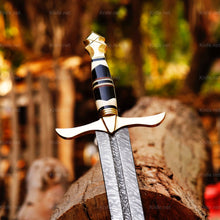 Cargar imagen en el visor de la galería, Handmade Damascus Sword - Arham Cutlery
