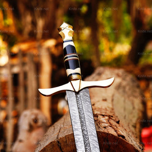 Handmade Damascus Sword - Arham Cutlery