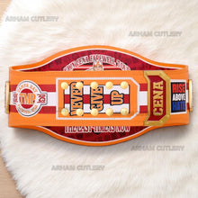 Lade das Bild in den Galerie-Viewer, Farewell 2025 WWE John Cena Spinner Championship Replica Title Belt - Tampa
