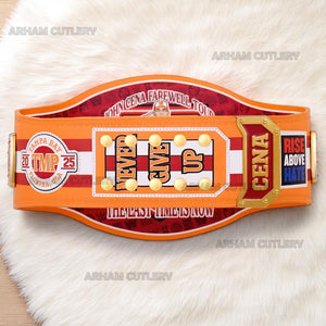 Farewell 2025 WWE John Cena Spinner Championship Replica Title Belt - Tampa