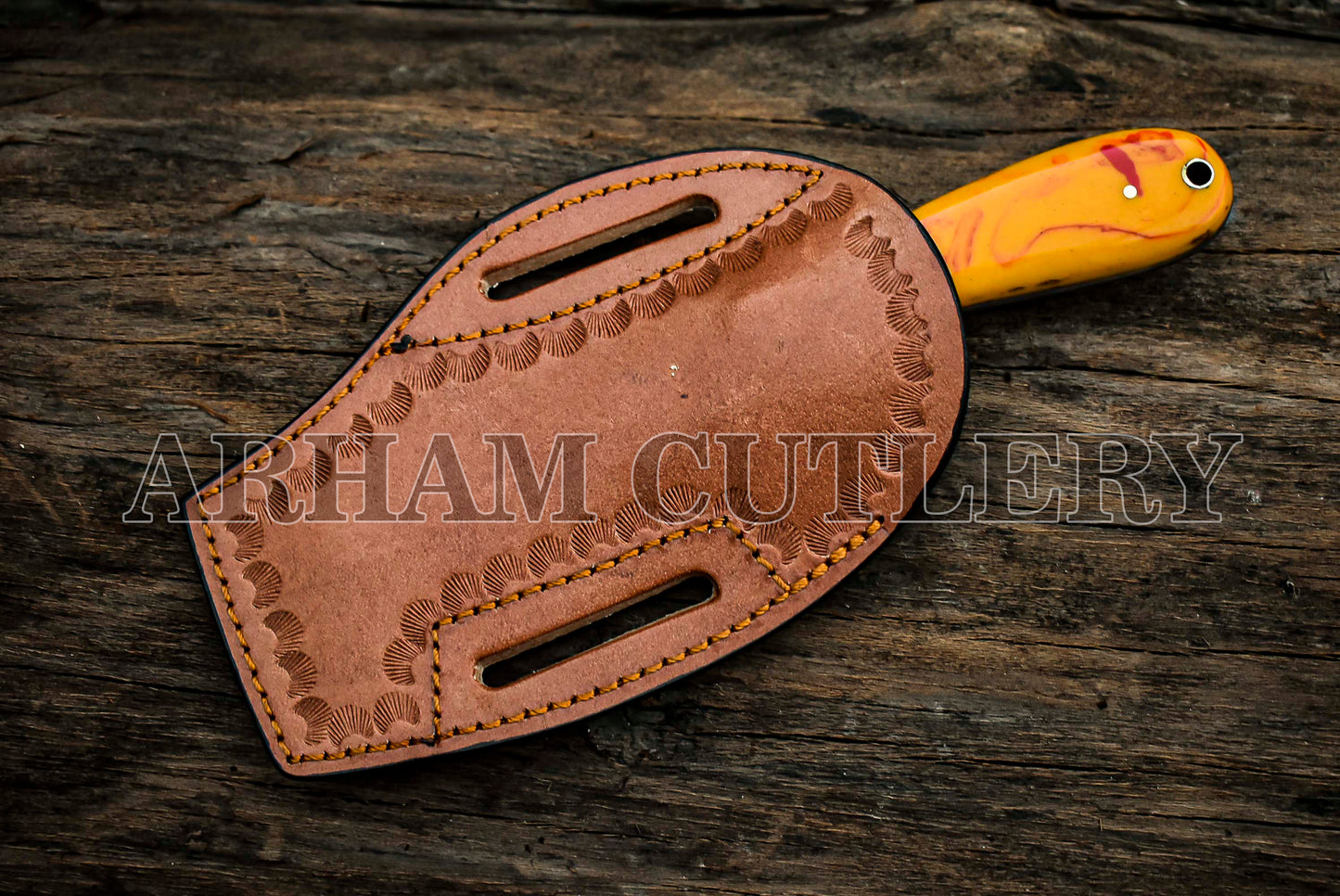 Praying Cowboy Knife