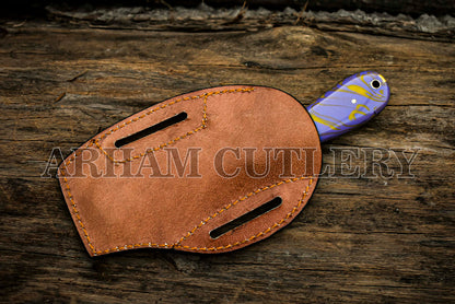 Hand Forged Cowboy Bull Cutter Knife