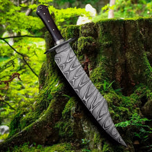 Cargar imagen en el visor de la galería, Bowie Knife, Outdoor Knife, Camping Knife ArhamCutlery
