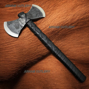 The Black Double Bit Viking Axe