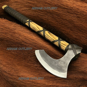 The Rollo Hand Forged Viking Axe