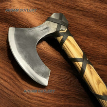 Lade das Bild in den Galerie-Viewer, The Rollo Hand Forged Viking Axe
