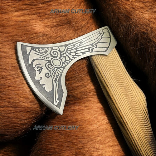 Valkyrie Axe Hand forged Viking Axe