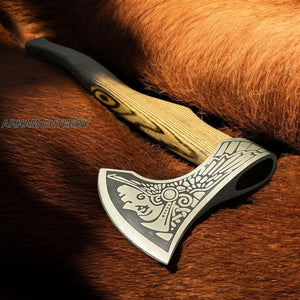 Valkyrie Axe Hand forged Viking Axe