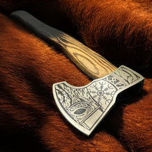 Load image into Gallery viewer, The Hunter Hand Forged Viking Axe
