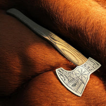 Load image into Gallery viewer, The Hunter Hand Forged Viking Axe
