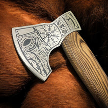 Load image into Gallery viewer, The Hunter Hand Forged Viking Axe
