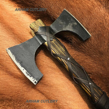 Load image into Gallery viewer, The Nomad Hand Forged Double Head Axe
