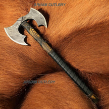 Lade das Bild in den Galerie-Viewer, The Frazetta Double Head Viking Axe
