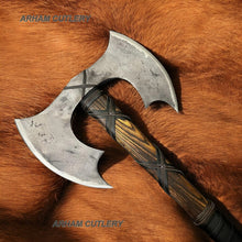Lade das Bild in den Galerie-Viewer, The Frazetta Double Head Viking Axe
