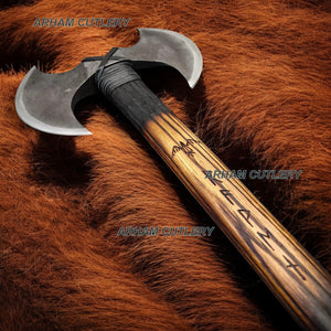 The Raven Hand Forged Viking Axe