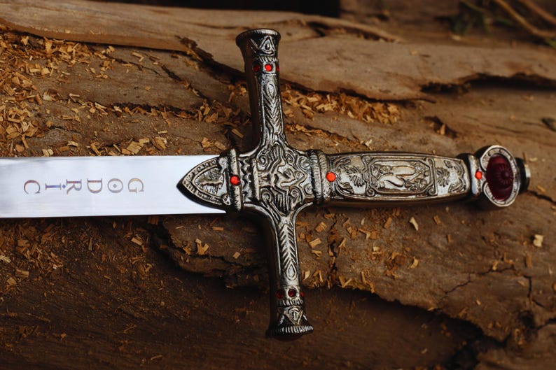 Handmade Stainless Steel Harry Potter Inspired Replica Sword with Leather Sheath – 40" Fantasy Collectible Sword Arham Cutlery