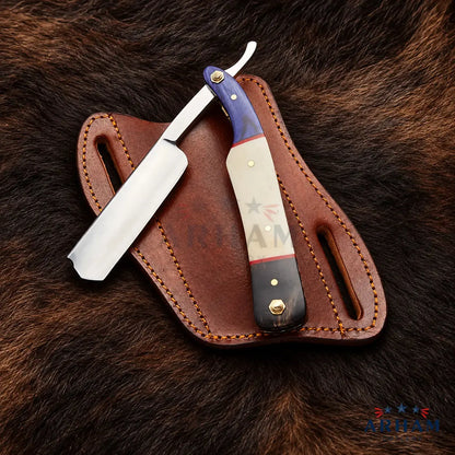 Barberforge Elite™ J2 Steel Straight Razor – Handmade Barber Grade Arham Cutlery