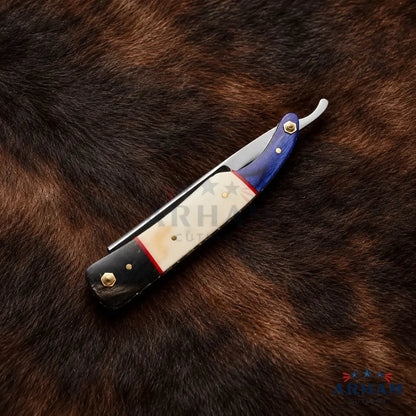 Barberforge Elite™ J2 Steel Straight Razor – Handmade Barber Grade Arham Cutlery