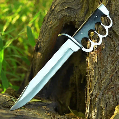 Custom Handmade D2 Steel Bowie Knife – Fixed Blade Hunting & Survival Knife | Arham Cutlery