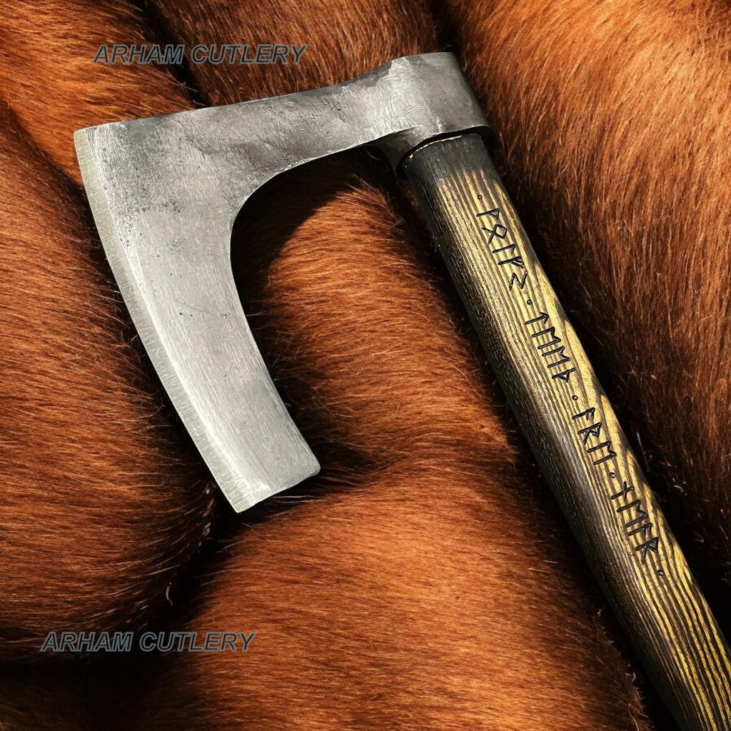 The Hunter Hand Forged Viking Axe