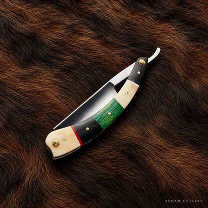 Blackforge Shavecrest™ J2 Steel Straight Razor Arham Cutlery