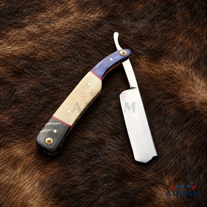Barberforge Elite™ J2 Steel Straight Razor – Handmade Barber Grade Arham Cutlery