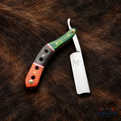 Heritage Edgecrest™ J2 Steel Straight Razor – Traditional Handmade Arham Cutlery