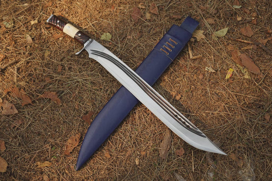 22 Inch Handmade Seax Knife | Hand Forged Gurkha Knife