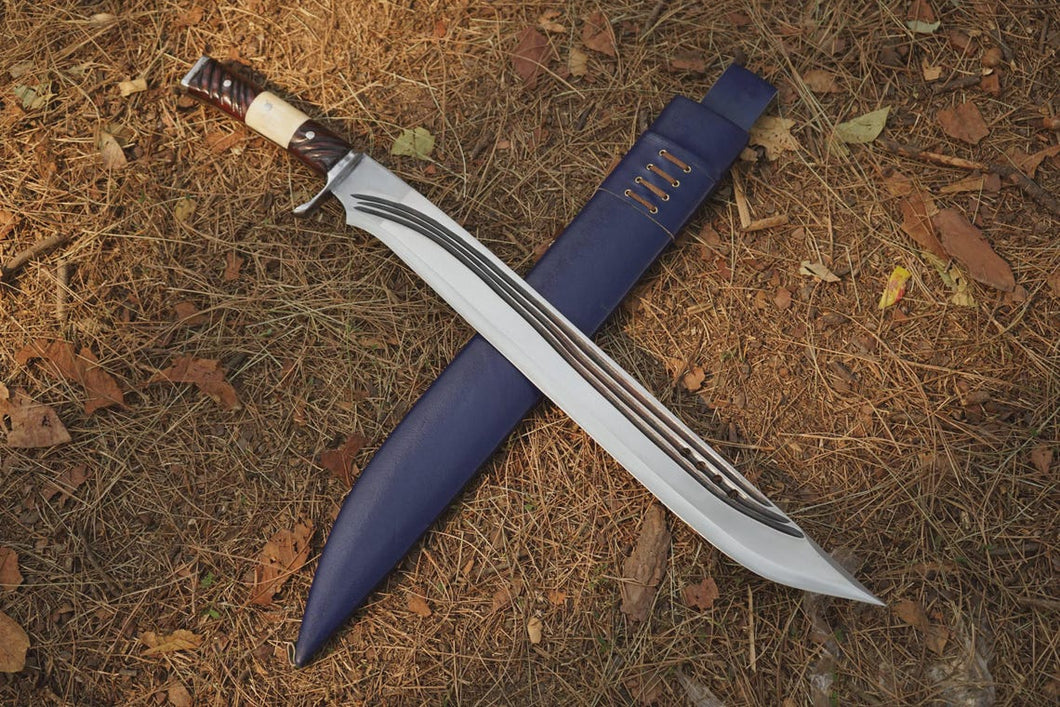 22 Inch Handmade Seax Knife | Hand Forged Gurkha Knife