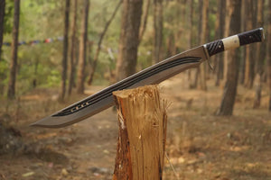 22 Inch Handmade Seax Knife | Hand Forged Gurkha Knife