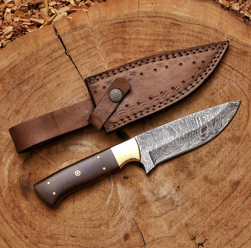 Handmade knife | Custom handmade damascus knife| Camp Knife | Edc Knife | gift for him - Arham Cutlery