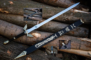 Legend of Zelda Master Sword SHARP 1045 Carbon Steel Replica Limited Edition - Arham Cutlery