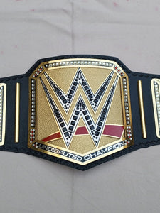 World Heavyweight Undisputed Championship Universal Adult Wrestling Belt Replica With 2 MM & 4 MM Brass Main Side Plates Leather Fighting | Arham Cutlery