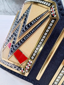 World Heavyweight Undisputed Championship Universal Adult Wrestling Belt Replica With 2 MM & 4 MM Brass Main Side Plates Leather Fighting | Arham Cutlery