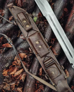 New Custom HANDMADE Spring Steel 5160 Hunting Forest Full Tang MACHETE KNIFE